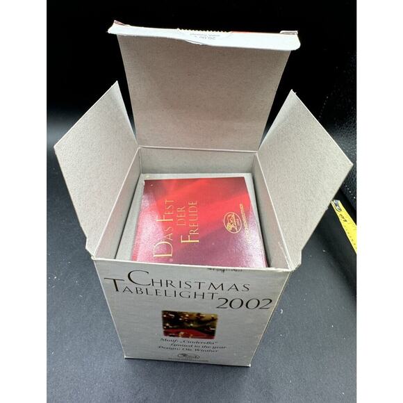 Vintage 2002 Brand NEW WEIHNACHTS Porcelain Candle Holder In Box! - Picture 4 of 11